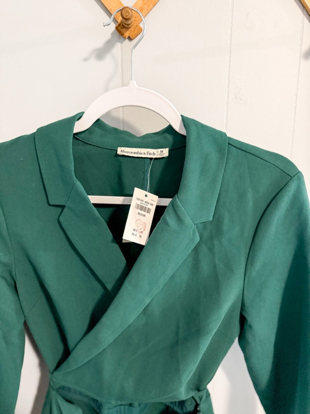 NWT Abercrombie & fitch Wrap Cutout Blazer Dress - Picture 6 of 8